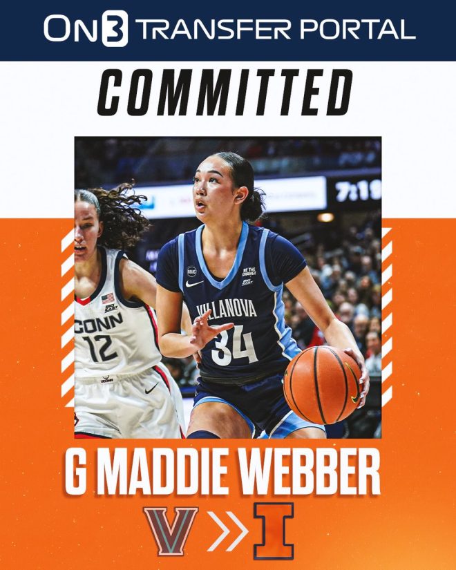 BREAKING: Villanova's Maddie Webber Shocks Fans with Illinois Move!
