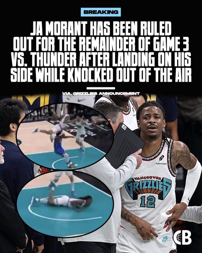 BROKEN DUNK: Ja Morant OUT for Game 3, NBA Playoffs in Turmoil!