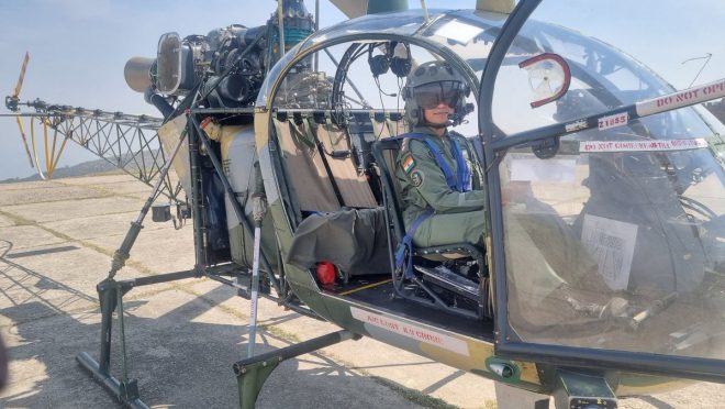 Breaking: Indian Army’s First Female Cheetah Pilot Sparks Debate!