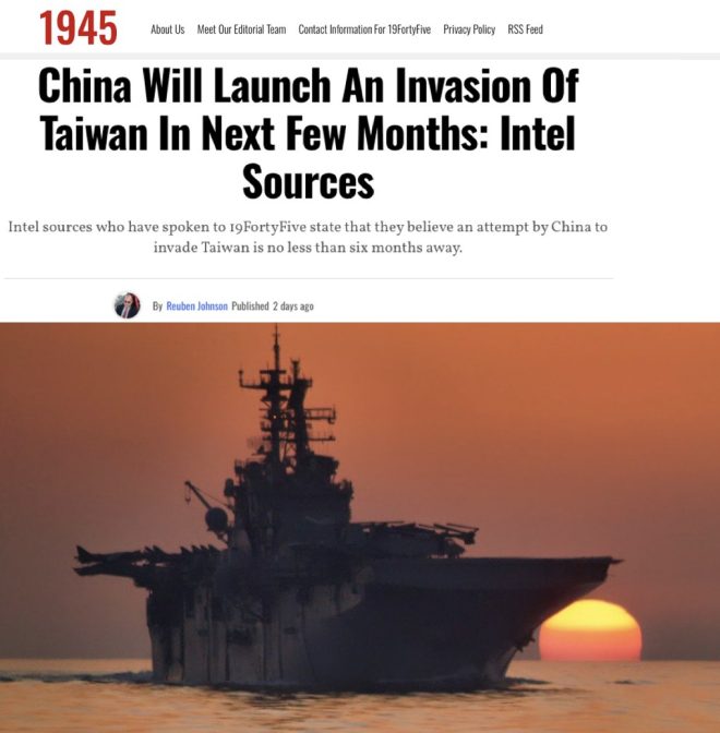 China's Taiwan Invasion Imminent? Intel Warns of Looming Conflict!
