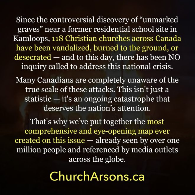 Churches Under Siege: Arson and Vandalism Rise Alarming Rate!