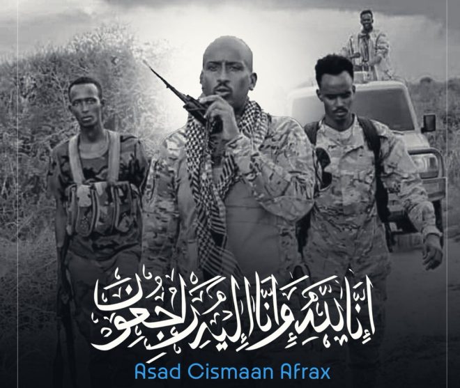 Death of Asad Osman Afrah: A Tribute to a Fallen Commander