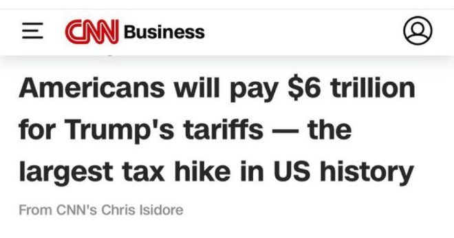 Death of Honesty: Tariffs Misrepresented as Economic Burden