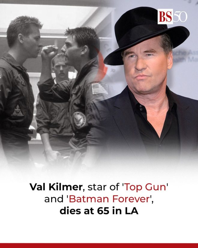 Death of Val Kilmer, Iconic Star of Batman Forever and Top Gun