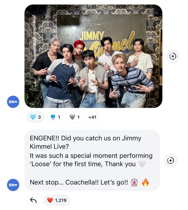 ENHYPEN's Shocking Jimmy Kimmel Debut Sparks Coachella Controversy!
