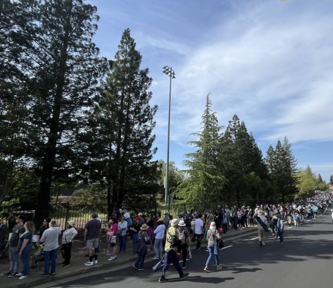 Folsom Rally: 3-Mile Line Sparks Outrage Over Oligarchy Fight!