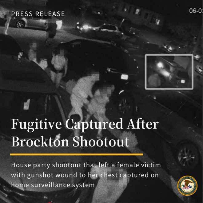 Fugitive Arrested After Brockton Party Shootout Shocker!