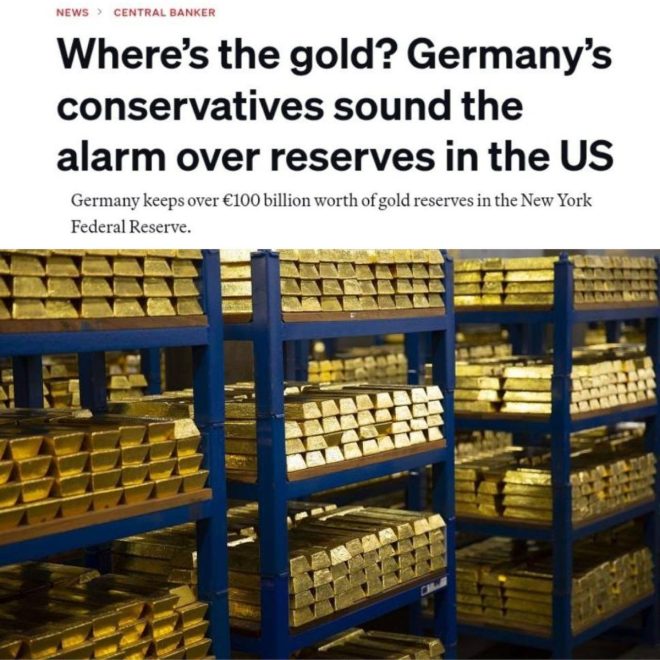 Germany Demands Gold Repatriation Amidst U.S. Trade Tensions!