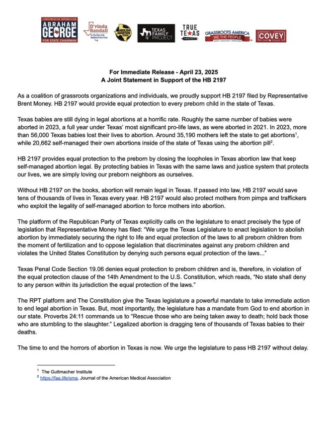 Grassroots Texans Demand HB 2197: A Call to Controversy!