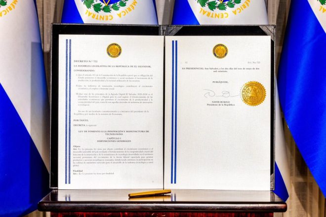 MASSIVE - JUST IN: El Salvador Abolishes All Taxes on Tech!