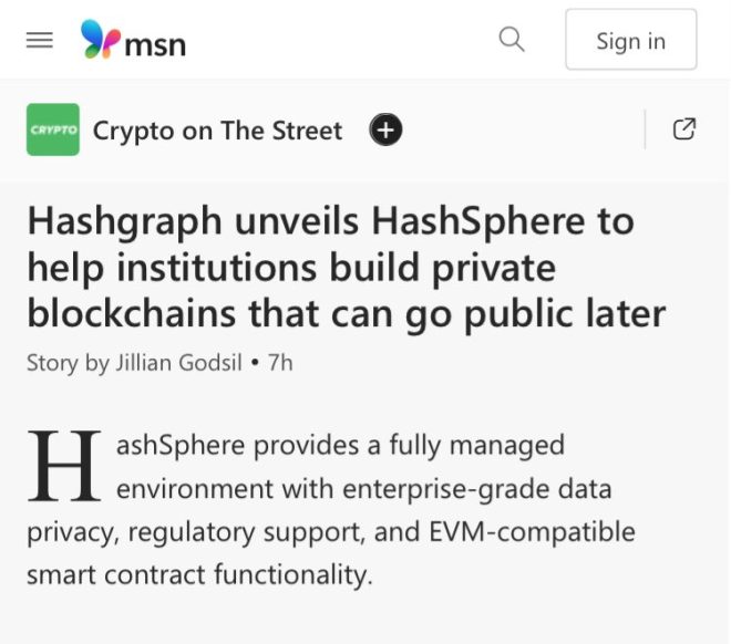 🚨 Major Shift: Hashgraph's HashSphere Set to Disrupt Blockchain Norms! 👀