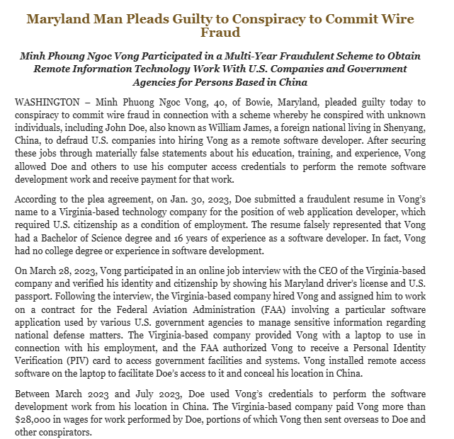 Maryland Woman's Shocking Guilty Plea in China Fraud Scheme!