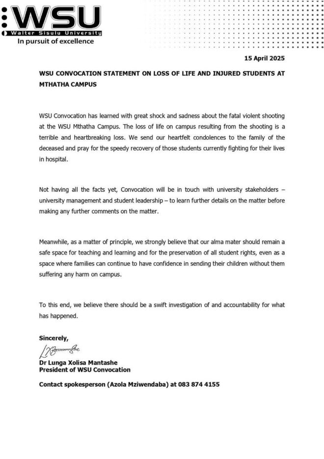 Minister Defends Police After Student Gunned Down in Protest!