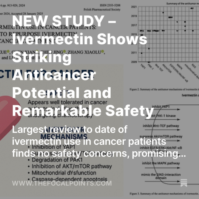 New Study: Ivermectin Revealed as Potential Cancer Game-Changer!