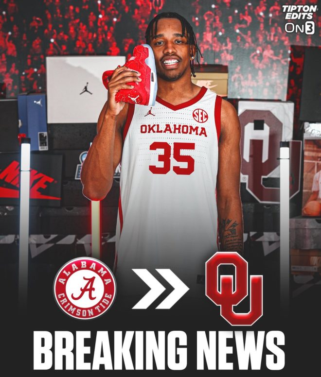 Shocking Move: 5⭐️ Alabama Star Derrion Reid Chooses Oklahoma!