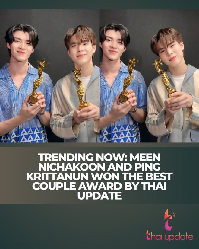 Shocking Win: Meen Nichakoon & Ping Krittanun's Controversial Couple Award!