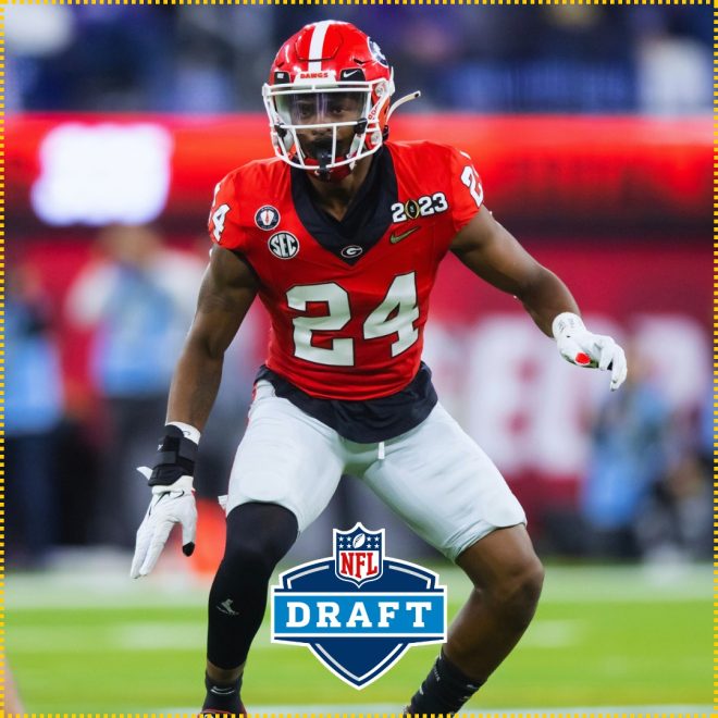The Ravens Shock Fans by Drafting Georgia's Malaki Starks!