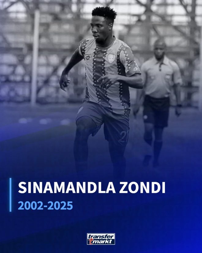 Tragic Death of Footballer Sinamandla Zondi Shocks Fans