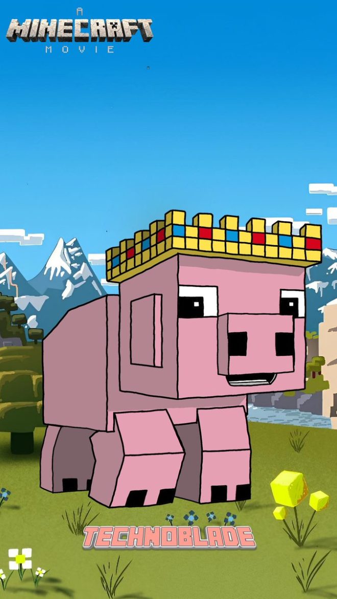 Tribute to TechnoBlade: A Crowned Pig in Loving Memory