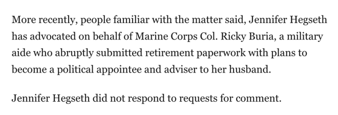Trump's Pentagon Picks: Hegseth's Wife Conducts Job Interviews!