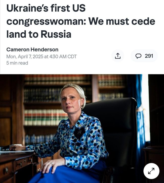 Ukrainian-born Congresswoman Spartz stuns with call for Zelensky's ouster, sparking outrage and speculation