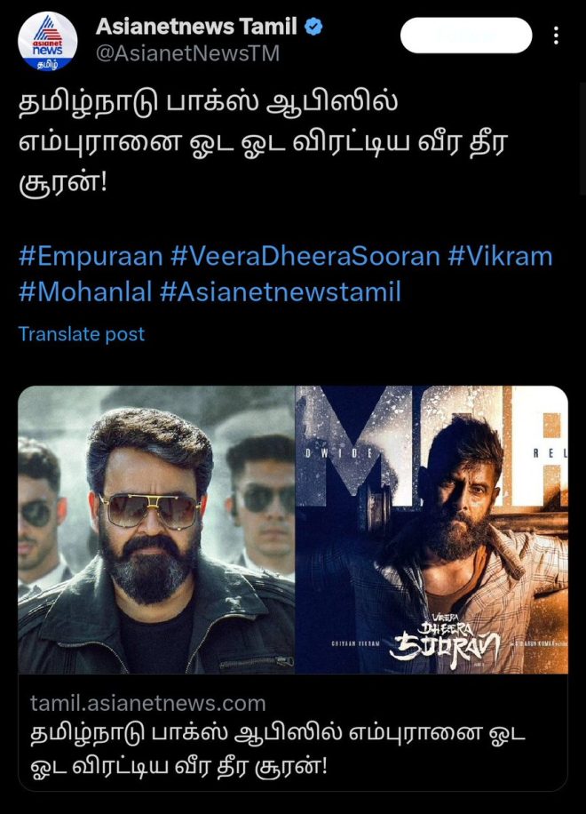 Veera Dheera Sooran Shocks: Chiyaan's Controversial Triumph! đ„đ„