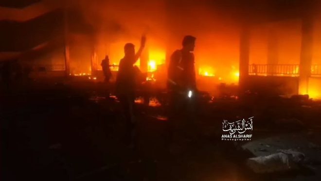 Yaffa School Inferno: Israeli Strike Claims Lives of Refugees!