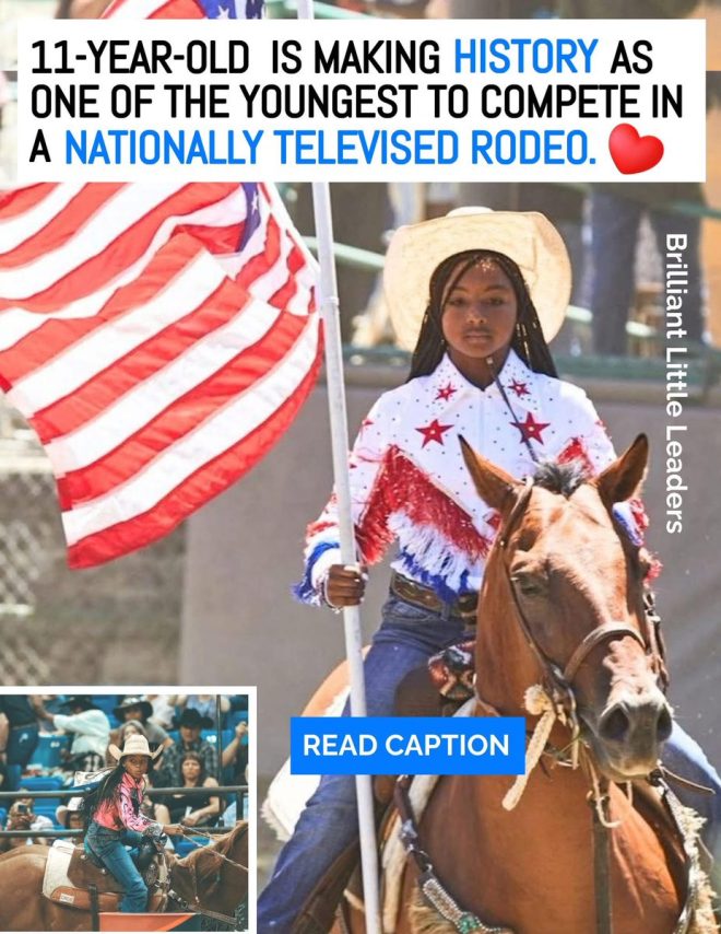 11-Year-Old Cowgirl Shocks Nation: Rodeo's Youngest Star!