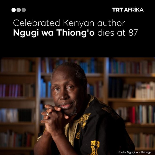 Death of Celebrated Kenyan Author Ngugi wa Thiong'o at 87
Read more: