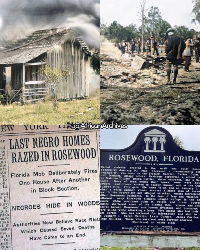 1923's Rosewood Massacre: A Lie That Destroyed a Community — African American history, racial violence in America, historical injustices 2025
