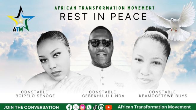 ATM Mourns Death of SAPS Constables in Tragic Incident