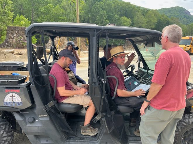 Amish Take Over: Tiny Homes Spark Controversy in NC! — Amish community rebuilding efforts, tiny homes in North Carolina, Chimney Rock restoration project