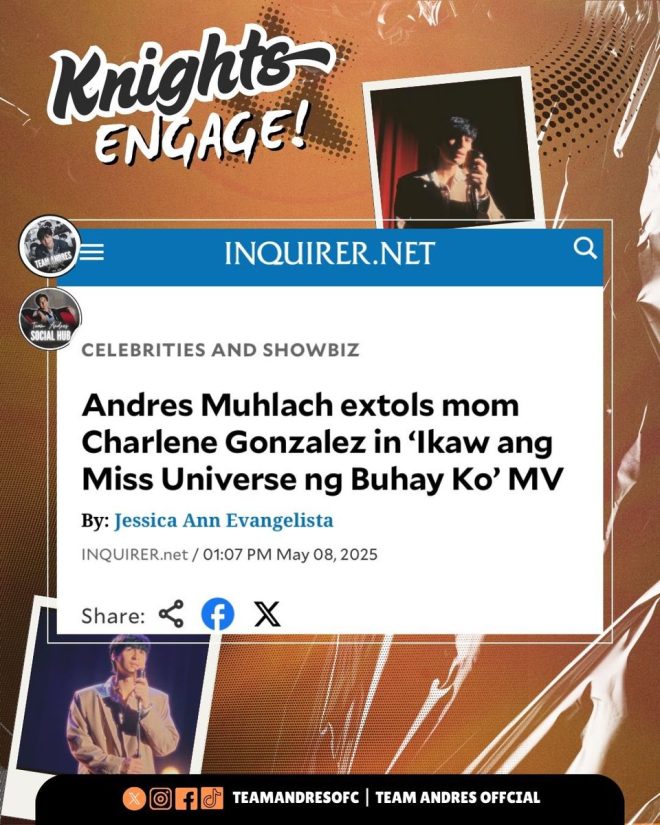 Andres Muhlach's Tribute Sparks Outrage: Mother’s Day Controversy!