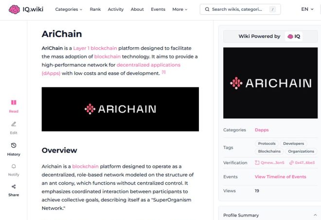 Arichain Sparks Debate: Will Multi-VM Revolutionize Crypto? — Arichain IQ Wiki, Arichain Multi-VM technology, Binance Arichain update 2025