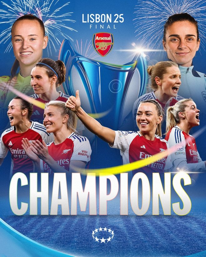 Arsenal Women Shock the World: 2025 UWCL Champions! — The Gunners triumph, Arsenal Women's Champions League, UWCL 2025 winners