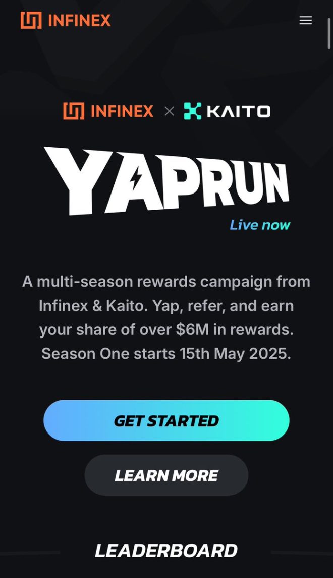BREAKING: @infinex's $6M Rewards Campaign with Kaito Sparks Outrage!