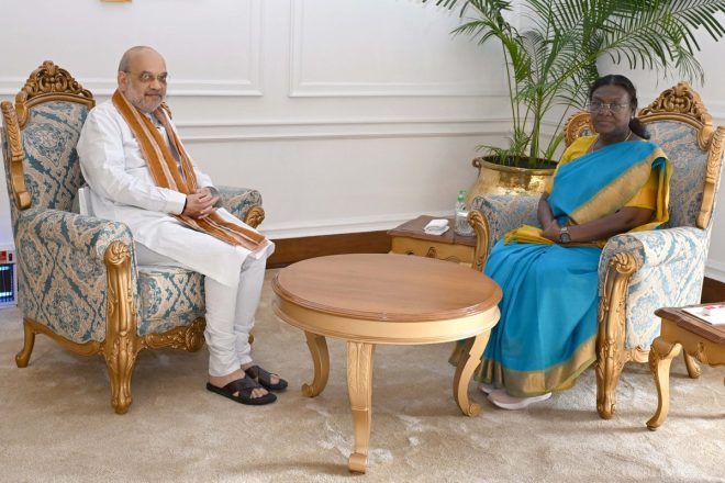 BREAKING: Amit Shah's Secret Meeting with President Murmu Sparks Speculation! — Breaking Political Updates, Major Government Meetings, High-Level Political Discussions