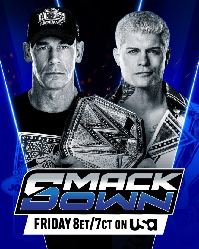 BREAKING: Cena & Rhodes Set for Explosive SmackDown Showdown! — WWE SmackDown live event tickets, John Cena Cody Rhodes match preview, Knoxville Tennessee wrestling news