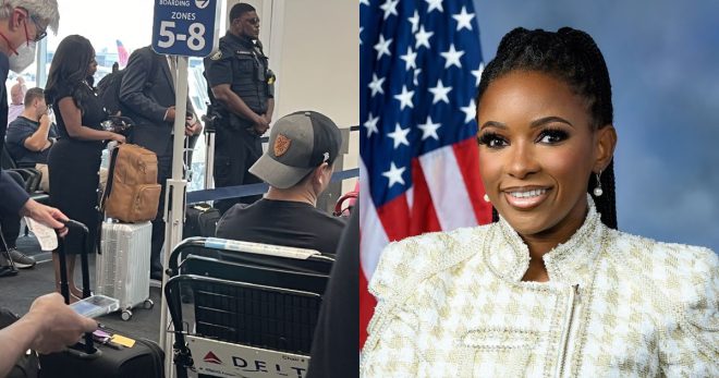 BREAKING: Congresswoman Caught Cutting Disabled Airport Lines!