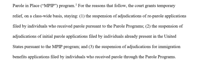 BREAKING: Court Blocks Trump’s Parole Cancellation—What’s Next? — court ruling immigration policy, U.S. parole system updates 2025, Trump administration legal challenges