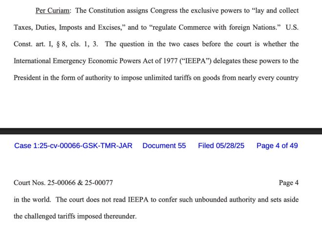 BREAKING: Court Rules Trump’s Tariffs Overstepped Legal Limits! — Trump tariffs court ruling, IEEPA authority limits, Federal court Trump tariffs 2025