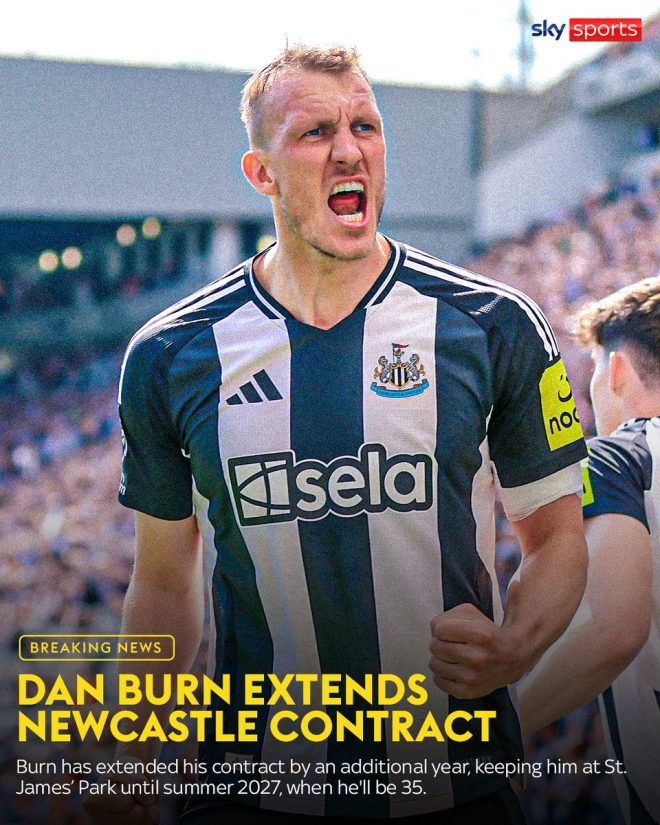 BREAKING: Dan Burn's Controversial Contract Extension Shocks Fans! — Dan Burn contract news, Newcastle United player extension, Premier League contract updates