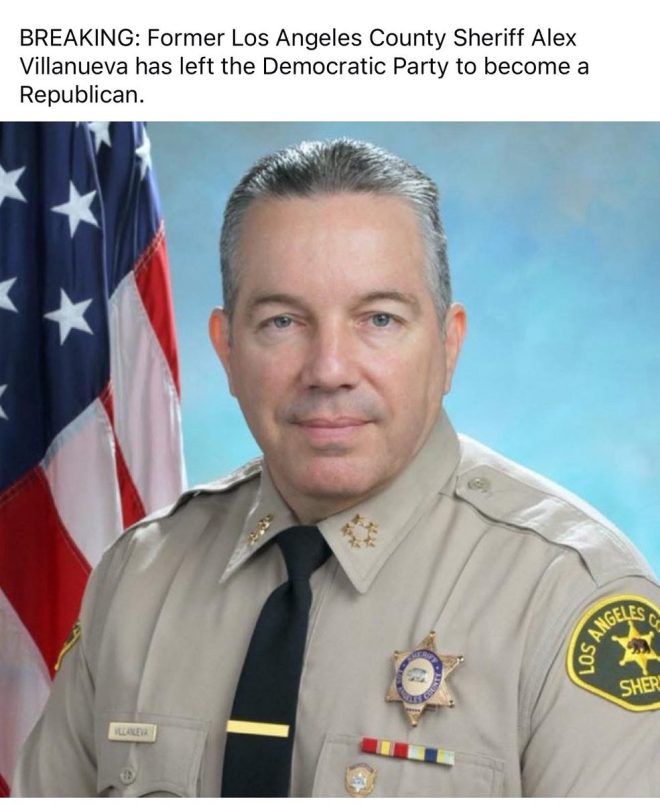 BREAKING: Ex-LA Sheriff Joins GOP, Sparks Political Firestorm!
