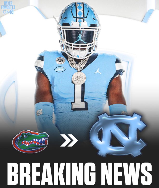 BREAKING: Florida's Top Safety Gregory Smith III Shocks Fans, Chooses UNC!
