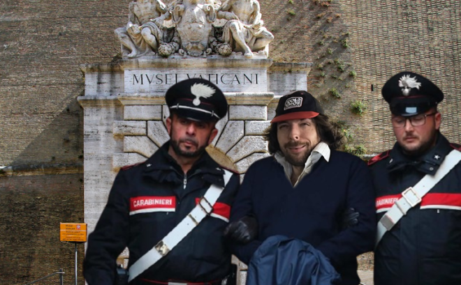 BREAKING: Mayo Man Kicked from Sistine Chapel Claims Heat Escape!
