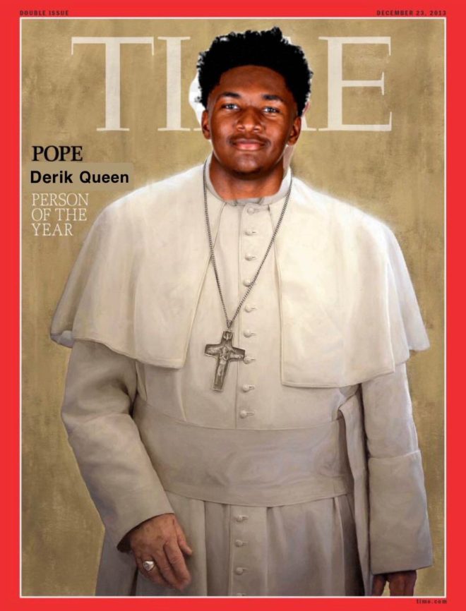 🚨BREAKING NEWS🚨 Derik Queen Appointed as New Pope! Outrage Ensues!