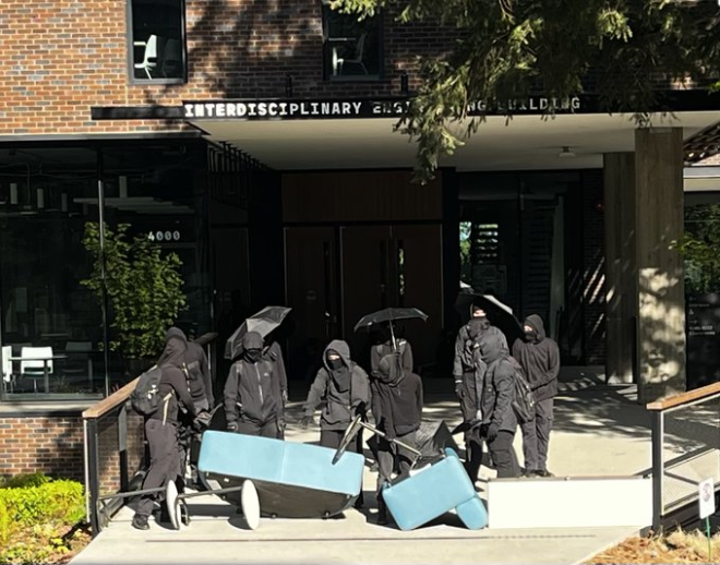 BREAKING: Pro-Terror Activists Storm UW Engineering Building!