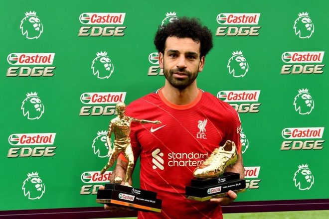 BREAKING: Salah Joins Messi in Rare Double Award Feat! — Salah golden boot success, historic football achievements, 2025 playmaker award winners