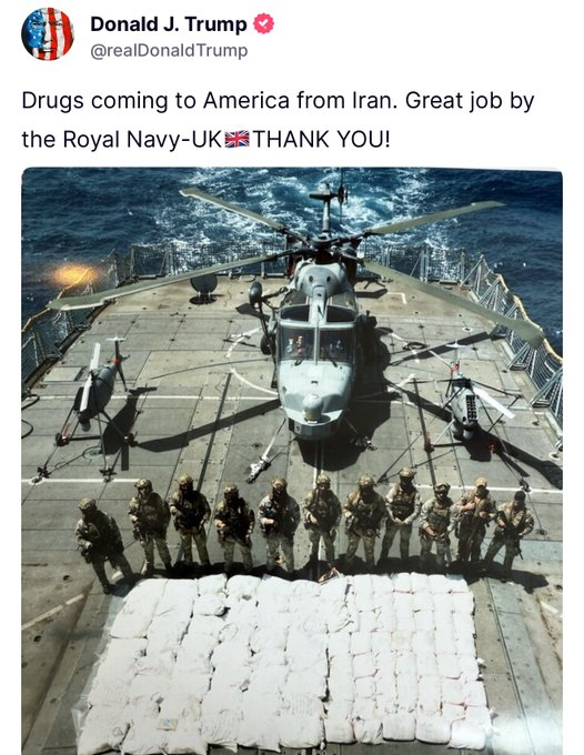 BREAKING: Trump Seizes Massive Iranian Drug Shipment for U.S.! — Iranian drug trafficking news, US drug seizure updates, Trump administration policies 2025