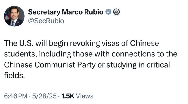 BREAKING: US Targets Chinese Student Visas Linked to CCP! — Chinese student visa restrictions, US visa policy changes 2025, CCP ties and US immigration rules
